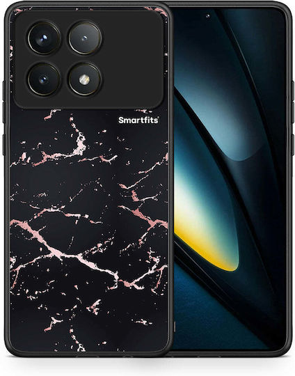 Marble Black Rosegold Xiaomi Poco F6 Pro 5g Θήκη