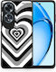 Schwarze Herzen Oppo A60 4g Handyhülle