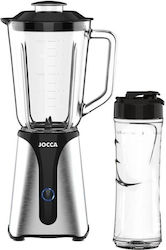 Jocca Блендер с Голяма Стъклена Каната 1 л 350W Черен
