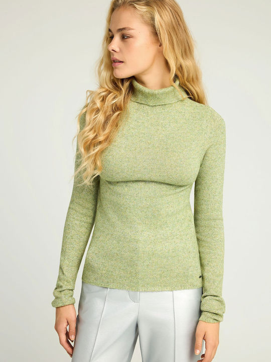 Funky Buddha Women's Long Sleeve Sweater Turtle...