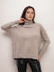 Damen Pullover Rollkragen Cigar