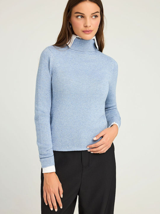 Funky Buddha Women's Long Sleeve Sweater Turtle...
