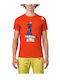 T-shirt Red Clay