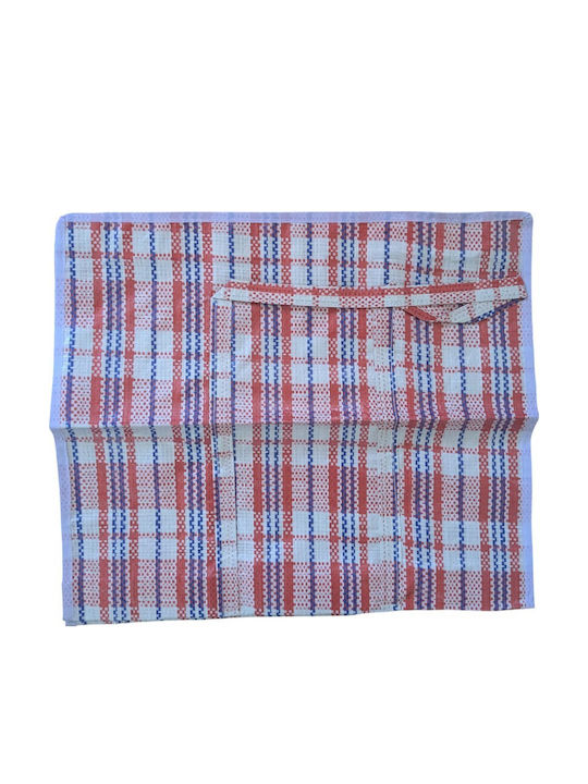 Raffia Tasche Reißverschluss 40x45 Cm Rote Cobi Smart Einkaufstaschen