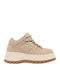 Ultimatum Women's Beige Sneakers