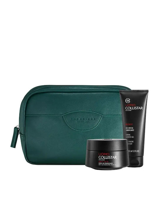 Collistar Uomo Set Energizing Anti-Age Σετ Περιποίησης για Αντιγήρανση & Καθαρισμό Σώματος 3τμχ