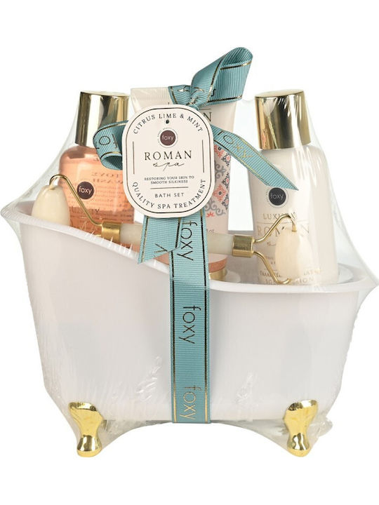 Foxy Luxury Roman Spa Citrus Σετ Περιποίησης για Καθαρισμό Σώματος Foxy Luxury Roman Spa Citrus Σετ Περιποίησης για Καθαρισμό Σώματος