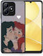Mermaid Couple Realme Note 50 Θήκη