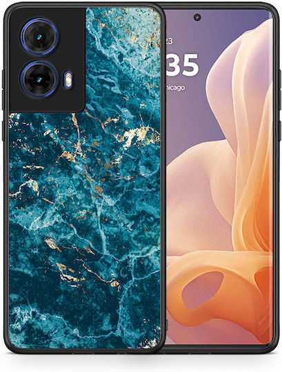 Marble Blue Motorola Moto G85 Θήκη