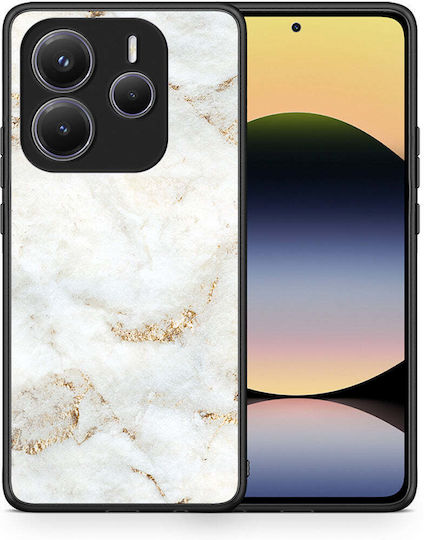 White Gold Marble Xiaomi Redmi Note 14 5g Θήκη
