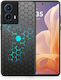 Husă Geometrică Hexagonală Motorola Moto G85