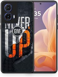 Never Give Up Motorola Moto G85 Θήκη