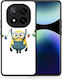 Luminile Minion de Crăciun Xiaomi Redmi Note 14 Pro Plus 5g Husa