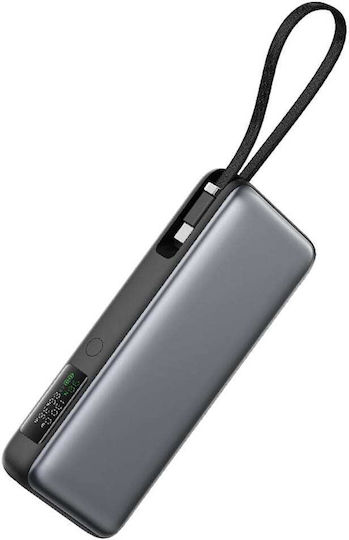 Acefast M22 Power Bank 20000mAh με Θύρα USB-A και Θύρα USB-C Power Delivery Μαύρο