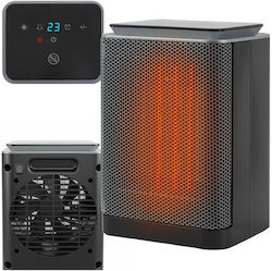 Keramik Heizlüfter Boden Schwarz 1500W