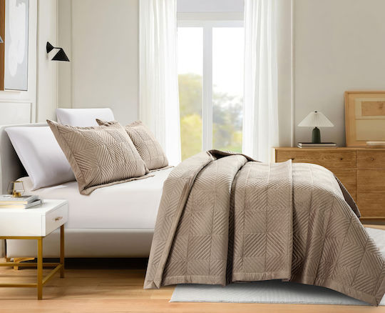 Liolios Home Покривало King Size Taupe 260x240см
