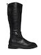 Leather Women's Boots Black
