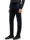 Trousers Chino Elastic in Slim Fit Light Blue