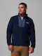 Ανδρική Ζακέτα Fleece Μπλε