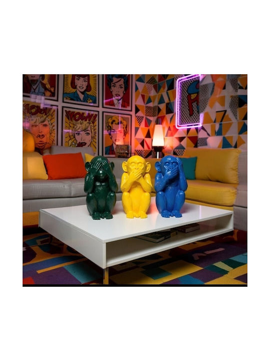 Set Pop Art Maimuțe 3 Bucăți Dimensiuni 15*8