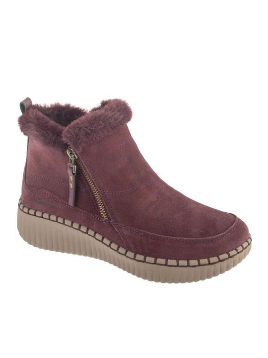 Skechers Wilshire Blvd Ghete Dama Burgundy