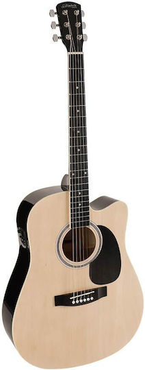 Gsd60cent Nashville Electro-acoustic Guitar Natural Dreadnought
