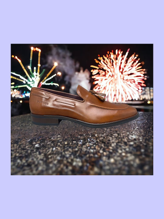 Men's Leather Dress Shoes Tabac Brown