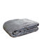 Anna Riska Decke Kinderbett Samt Gray 110x140cm