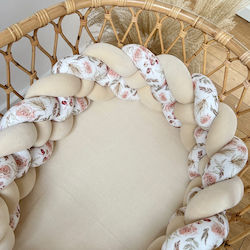 Sparrow Crib Bumpers Braided Inside Ecru 20x200cm