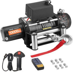Vevor Elektrisch 4x4 Fahrzeugwinde 12V mit Zugkraft 4500kg