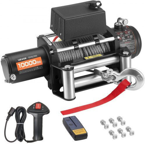 Vevor Electric 4x4 Car Winch 12V with Towing Capacity 4500kg