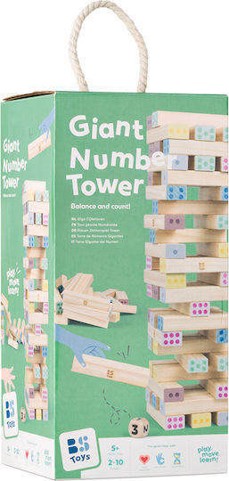 Board Game Giant Number Tower for 2-10 Players 5+ Years Old