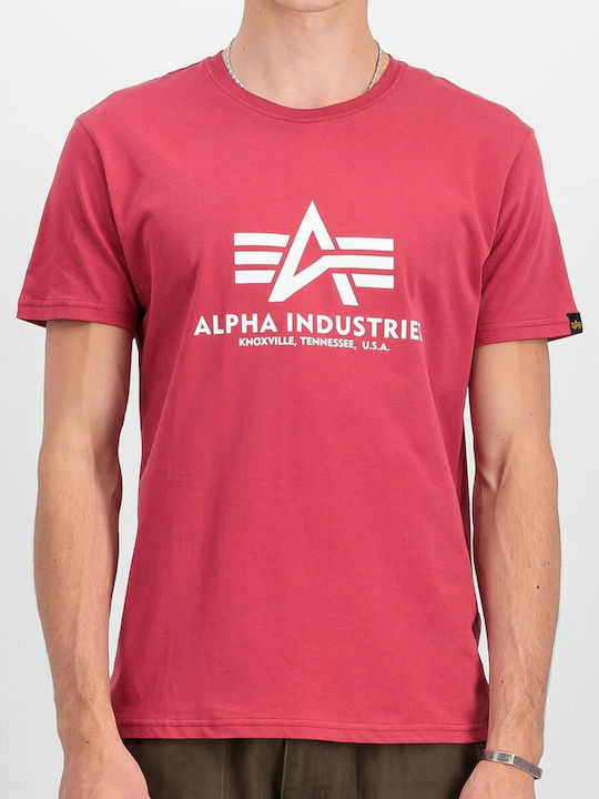Alpha Industries Basic T-shirt Κόκκινο