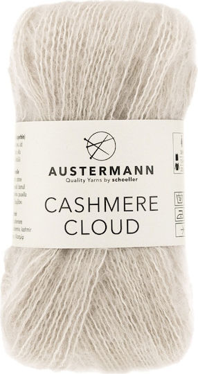 Casmir Superfine Wolle Strickgarn 180m 25g Cashmere Cloud 02 Beiges
