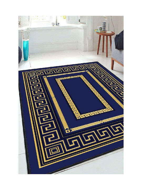 Conceptum Hypnose Χαλί 140x220cm Dark Blue Gold