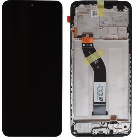 Екран със Сензорен Механизъм и Рамка за Xiaomi Redmi 14C, Poco C75 (Черен)