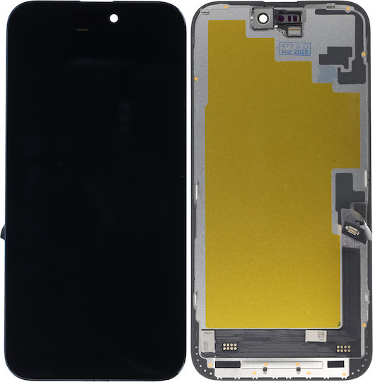 Screen OLED with Touch Mechanism for iPhone 16 Plus (Black)