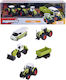 Majorette Φορτωτής CLASS SET 5 METAL FARM VEHICLES 7.5CM για 3+ Ετών