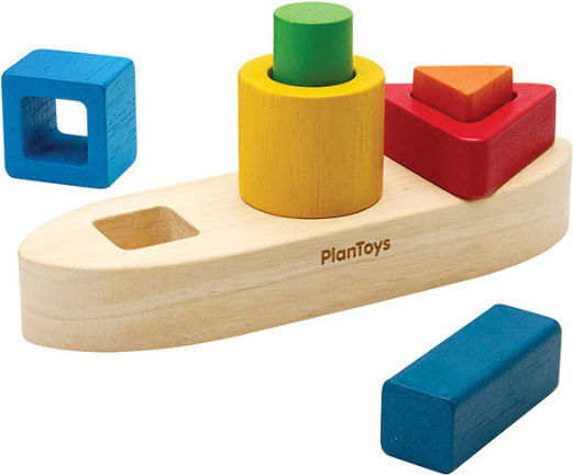 Plan Toys Stacking Toy made of Wood for 36++ Months