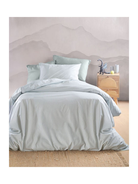 Rythmos Duvet Cover Set Cotton Single with Pill...