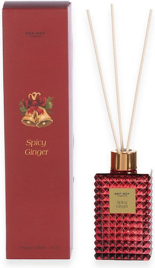 Nef-Nef Homeware De Crăciun Difuzor Spicy Ginger cu Aromă Vanilie 150ml