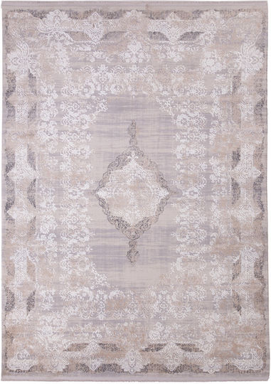 Royal Carpet Infinity Teppich Rechteckig Synthetisch,Polyester/Cotton/Leather Grey