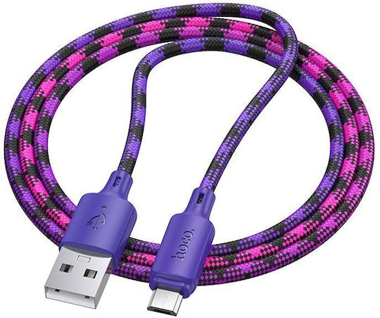 Regulär USB 2.0 auf Micro-USB-Kabel Lila 1m 1Stück