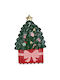 Marva Christmas Platter Ceramic L37xW23xD4cm.