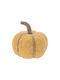 Decorative Pumpkin Φ13x12 K-m Yellow Hc4611890 Φ13x12