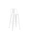 Stool for Bar Outdoor Utopia Matte White 42x42x97cm