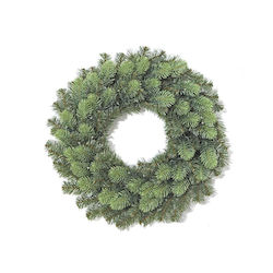 Weihnachtskranz Mix Pe&PVC 2-Ton-Grün 50cm