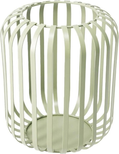 Koopman Metallic Lantern Green 16x18.5x18.5cm