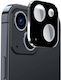 Camera Protection Metal Frame Black for the iPhone 15, iPhone 15 Plus