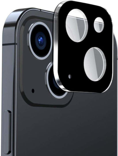 Camera Protection Metal Frame Black for the iPhone 15, iPhone 15 Plus